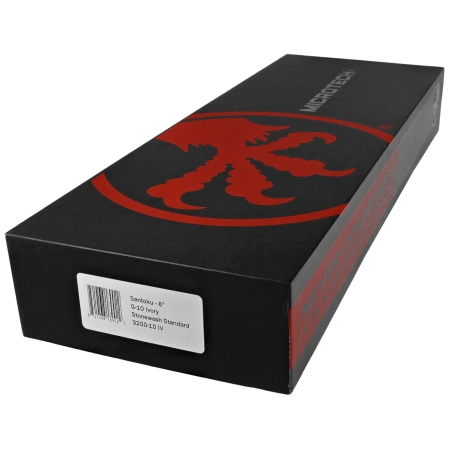 Microtech Santoku 6" Kitchen Knife Ivory G10, Stonewashed M390MK (3200-10IV)