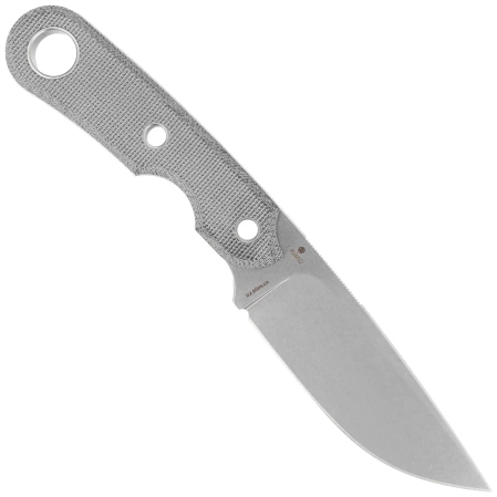 Viper Basic 1 Black Canvas Micarta, Stonewashed D2 by Tommaso Rumici Knife (VT4028CB)