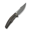 Nóż składany WeKnife Kyklos Bronze Titanium, Gray Stonewashed/Satin M390 (WE23086-2)