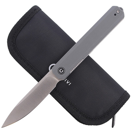 Nóż składany CIVIVI Exarch Gray G10, Satin Finish (C2003A)