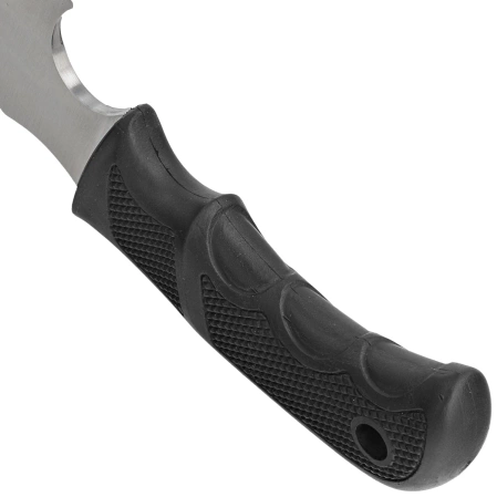 Muela Grizzly-12G Black ABS, Satin X50CrMoV15 knife