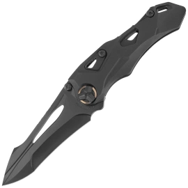 RikeKnife Athron A Black DLC Titanium, Black DLC M390 (RK-Athron A-B)