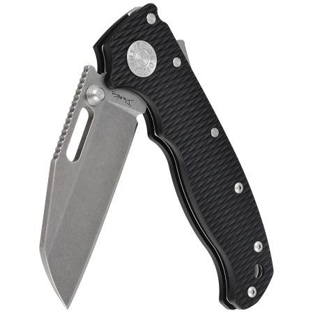 Nóż składany Demko AD20.5 Shark Foot Black G10, Stonewashed CPM S35VN by Andrew Demko (205-S35-SFB)