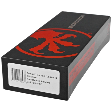 Nóż automatyczny OTF Microtech Combat Troodon Gen III D/E OD Green Aluminium, Apocalyptic M390MK by Tony Marfione (1142-10APOD)