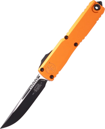 Microtech Ultratech Gen IV S/E OTF Knife Tactical Orange Aluminum, Black M390MK by Tony Marfione (11214-1OR)