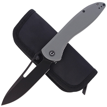 Nóż składany CIVIVI Picaro Gray G10, Black Stonewashed (C916C)