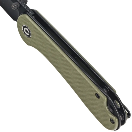 Civivi Knife Elementum Wharncliffe OD Green G10, Black Nitro-V (C18062AF-2)