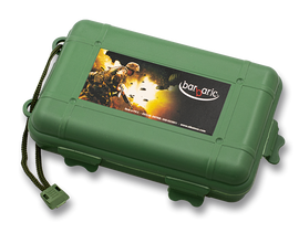 Barbaric Survival Box 180x110x50mm, Green ABS (34162)