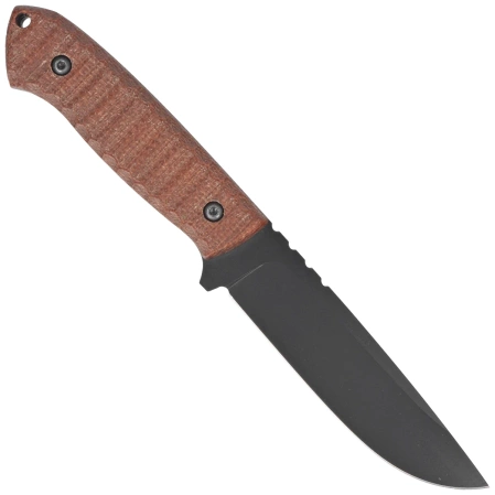 Nóż Za-Pas Ultra Outdoor Brown Toxic Micarta, Black Cerakote NMV (UOT-CE-M-BR)