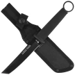 K25 Botero Tanto Black Rubber, Black Titanium 7Cr17Mov (31891)