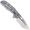 Nóż składany Reate T1000-V2 Gray Titanium/Zircuti, Satin M390 by Alvin Lee
