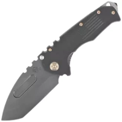 Nóż składany Medford Praetorian Scout M/P Black G10, Bronze HW, DLC Clip, Black DLC D2 by Greg Medford (MKM30DPT-0808-T1CP-BP)