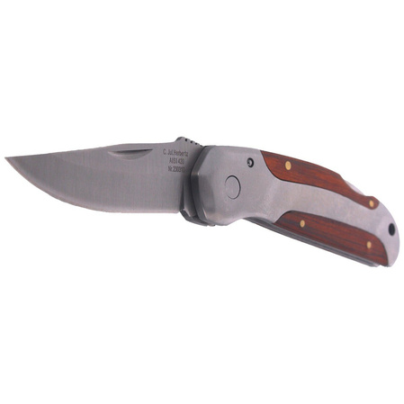 Herbertz CJH Knife Pakka Wood/Steel, Satin 420 (10000335)