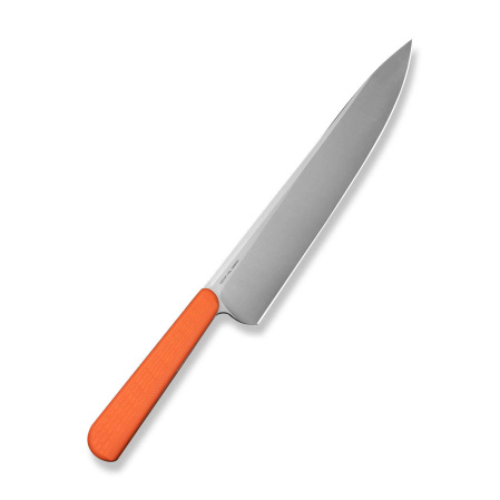 Civivi Cibus Chef Knife Orange G10, Satin 14C28N by Ostap Hel (C23048-3)