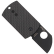  Spyderco Dog Tag Folder CF/G-10 Laminate Black (C188CFBBKP)