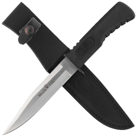 Muela SP-14 Knife Black Rubber, Satin Nitro-42