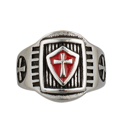 Tole 10 Imperial Templar Shield Ring Ø21 (09981-21)