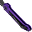 Microtech LUDT Gen III T/E Automatic Knife Purple Aluminum, Black M390MK by Tony Marfione (1136-1PU)