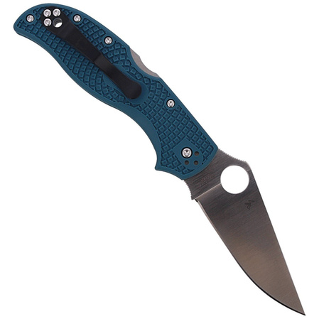 Spyderco Stretch 2 Straight Spine Blue FRN, Plain K390 (C90FP2K390)
