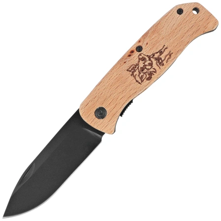Martinez Albainox Country Wild Boar Knife Wood, Black 3Cr13Mov (25147GR630)