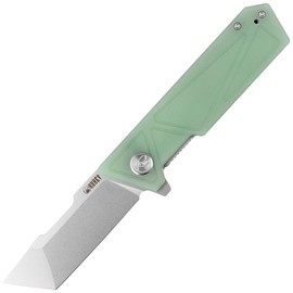 Kubey Avenger Outdoor KU104E Knife Jade G10, Bead Blasted D2