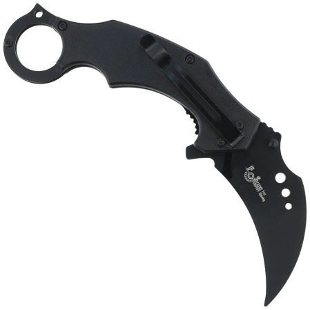 Martinez Albainox Training Karambit 3D Skull Black ABS, Blunt 3Cr13MoV (18713-A)