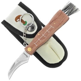 Martinez Albainox Setera Mushroom Knife Wood, Satin 3Cr13MoV (10577)