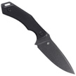Kubey Knife Orthodox, Black G10, Dark Stonewashed 14C28N by Alexander Popoldnev (KU2108B)