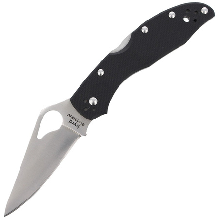 Nóż składany Spyderco Byrd Meadowlark 2 G-10 Black, Plain (BY04GP2)