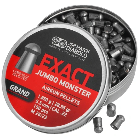 Śrut JSB Exact Jumbo Monster Grand 5.52 mm, 150 szt. (546488-150)