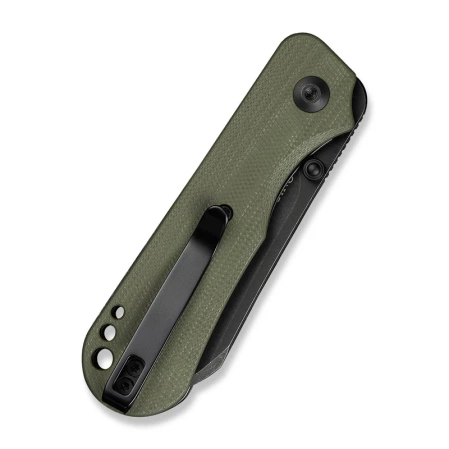 Nóż składany Civivi Crabby OD Green G10, Black Stonewashed 14C28N by Ken Onion Jr. (C24055-1)