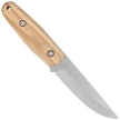 Za-Pas Knife Modern Pukko XS Ash Wood, Satin X50CrMoV15 (PK-J-X50)