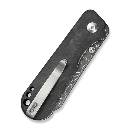 Nóż składany Civivi Crabby Shredded Carbon Fiber, Damascus by Ken Onion Jr. (C24055-DS1)