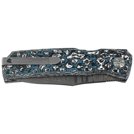 Maserin 502 Power Knife Frost FatCarbon, MagnaCut Damascus by Sergio Consoli (502/DM)