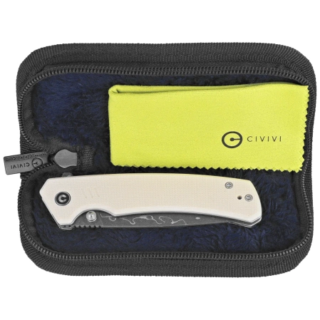 Civivi Merit Knife Ivory G10, Damascus (C24012-DS1)