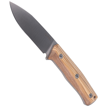 LionSteel Bushcraft Olive Wood / Satin Blade (B35 UL)