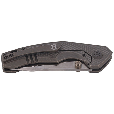 WE Knife Gnar Bronze Titanium, Satin CPM S35V by Matt Degnan (917A)