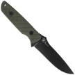 Spartan Blades Alala Knife Green Canvas Micarta, Black 1095 Cro-Van by Curtis Iovito (SBSL004BKGR)