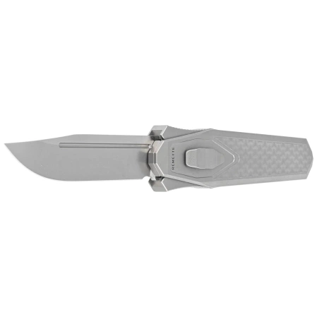 Nóż grawitacyjny Remette Swordfish Titanium / Carbon Fiber, Pearlescent M390 (ZL101B1)