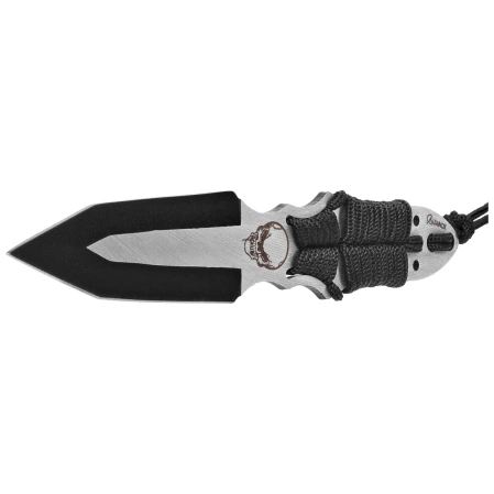 Martinez Albainox Skull Throwing Knife Set 3 pcs Black Paracord, Black 3Cr13Mov (32344)