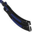 Nóż motylek Martinez Albainox Balisong Blue ABS/Black Steel, Colorful Blue 3Cr13Mov (02129)