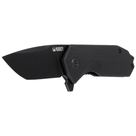Nóż składany Kubey Campe KU203J Black G10, Dark Stonewashed D2