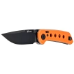 Reate PL-XT Orange G10, Black PVD Nitro-V Knife