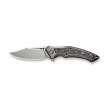 WE Knife Orpheus LE No ???/155 Gray Titanium / Aluminium Foil / CF, Hand Rubbed Satin CPM 20CV (WE23009-2)