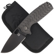 Nóż składany FOX Core Black Carbon Fiber, PVD Elmax by Jesper Voxnæs (FX-604 CF)