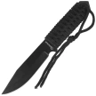 Nóż Martinez Albainox Black Army Black Cord, Black 3Cr13MoV (32721)