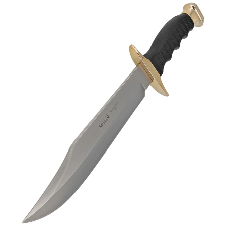 Nóż Muela 95-220 Black Rubber, Satin 420H