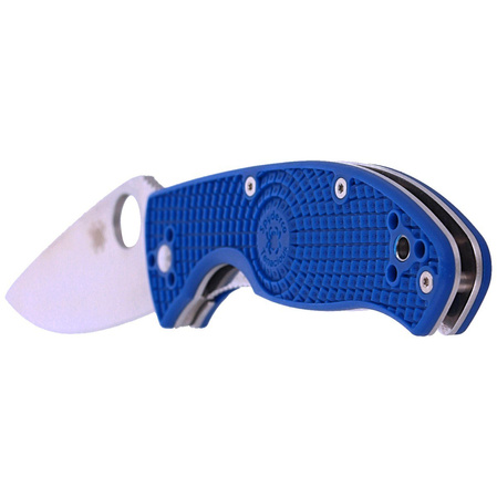 Nóż składany Spyderco Tenacious Lightweight Blue FRN, Satin CPM S35VN by Eric Glesser (C122PBL)