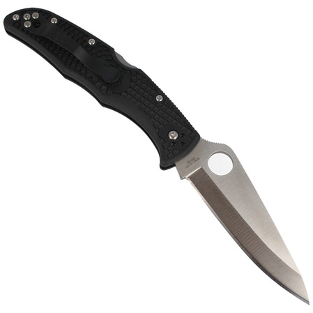Nóż składany Spyderco Endura 4 FRN Black Plain (C10PBK)