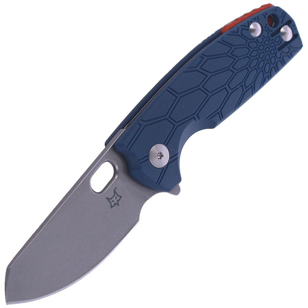 Fox Baby Core FRN Blue Knife, Stonewashed N690 by Jesper Voxnaes (FX-608 BL)